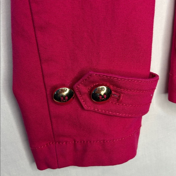 Talbots Women's Bright Pink Blazer 97% cotton size 4 - Picture 9 of 11